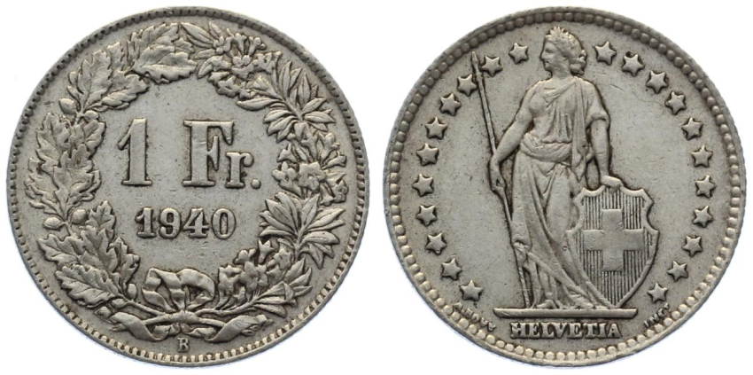 1 Franken 1940 B